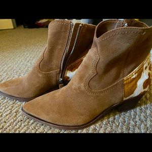 Dolce Vita cowhide booties